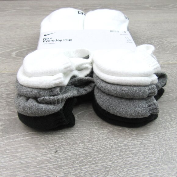 Nike Everyday Plus No Show Socks MultiColor 6 Pack Mens Size 8-12 NEW - Picture 5 of 13